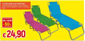 LETTINO MARE FLUO PORTOFINO