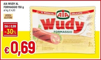 Famila Aia wudy al formaggio 150 g offerta