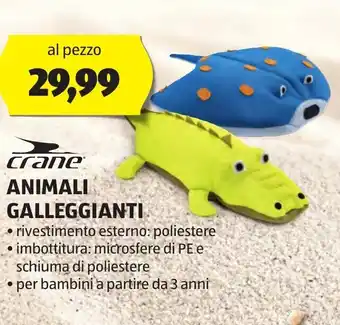 ALDI crane ANIMALI GALLEGGIANTI offerta