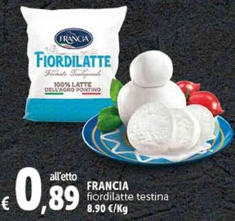 Deco Supermercati FRANCIA fiordilatte testina offerta