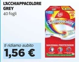 Coop Grey l'acchiappacolore offerta
