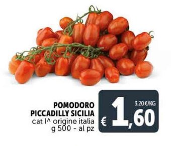 Deco Supermercati POMODORO PICCADILLY SICILIA g 500 offerta