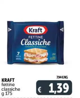 Deco Supermercati KRAFT fettine classiche 175 g offerta