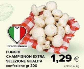 FUNGHI CHAMPIGNON EXTRA SELEZIONE QUALITÀ confezione gr 300