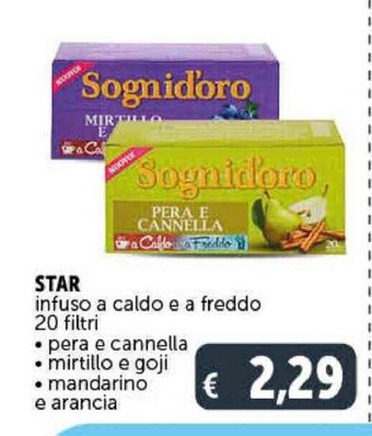 Deco Supermercati STAR infuso a caldo e a freddo 20 filtri offerta