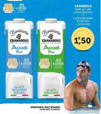 Deco Supermercati GRANAROLO latte g+ uht senza lattosio 1 l offerta