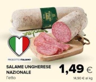 Oasi SALAME UNGHERESE NAZIONALE offerta