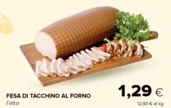FESA DI TACCHINO AL FORNO