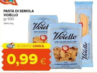 Oasi PASTA DI SEMOLA VOIELLO gr 500 offerta