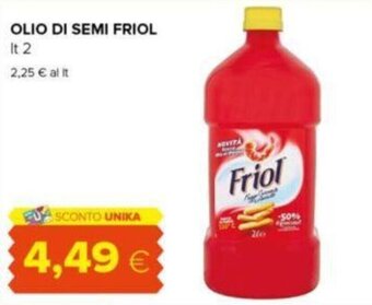 Oasi OLIO DI SEMI FRIOL lt 2 offerta