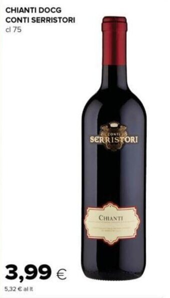 CHIANTI DOCG CONTI SERRISTORI cl 75
