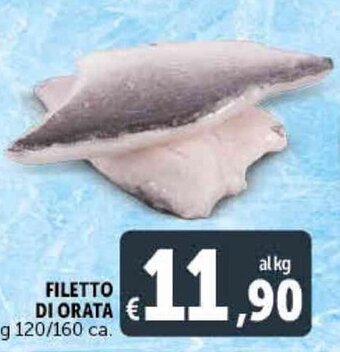 Deco Supermercati FILETTO DI ORATA g 120/160 ca offerta