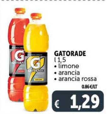 Deco Supermercati GATORADE l 1,5 offerta