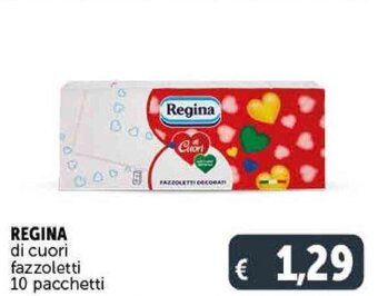 REGINA di cuori fazzoletti 10 pacchetti