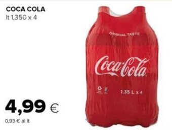 Oasi COCA COLA It 1,350 x 4 offerta