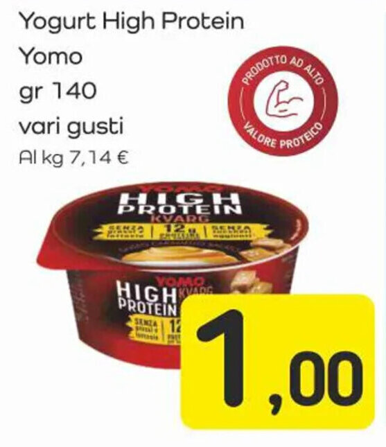 Yogurt High Protein Yomo gr 140 vari gusti offerta di Famila Superstore