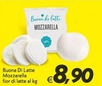 Iper Super Conveniente Buona Di Latte Mozzarella fior di latte al kg offerta