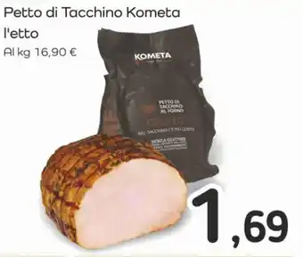 Famila Superstore Petto di Tacchino Kometa l'etto offerta