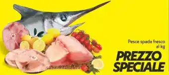 Pesce spada fresco al kg