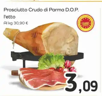 Famila Superstore Prosciutto Crudo di Parma D.O.P. l'etto offerta