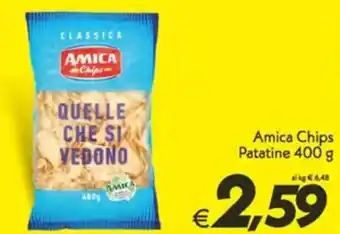 Iper Super Conveniente Amica Chips Patatine 400 g offerta
