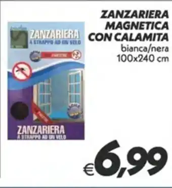 ZANZARIERA CON CALAMITA 100 x 24 cm