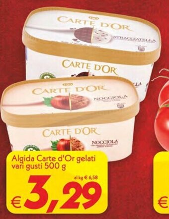 Iper Super Conveniente Algida Carte d'Or gelati vari gusti 500 g offerta