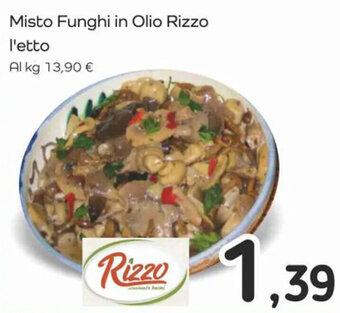 Famila Superstore Misto Funghi in Olio Rizzo offerta