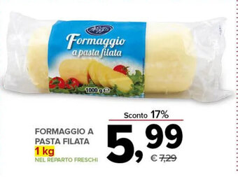 Todis FORMAGGIO A PASTA FILATA 1 kg offerta