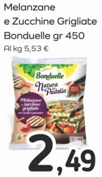 Famila Superstore Melanzane e Zucchine Grigliate Bonduelle gr 450 offerta