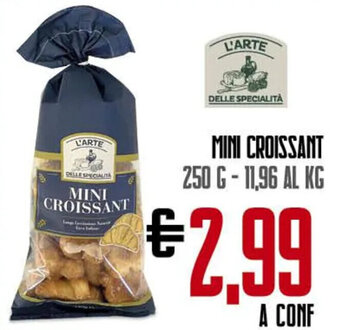 Todis MINI CROISSANT 250 G offerta