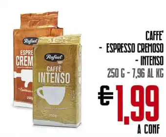CAFFE' ESPRESSO CREMOSO - INTENSO 250 G