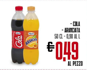 Todis - COLA ARANCIATA 50 CL offerta