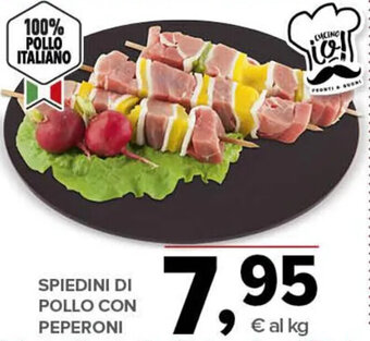 Todis SPIEDINI DI POLLO CON PEPERONI offerta