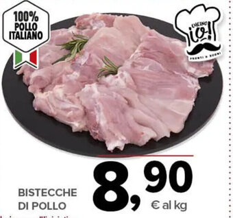 Todis BISTECCHE DI POLLO offerta