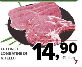 Todis FETTINE E LOMBATINE DI VITELLO offerta