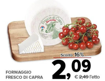Todis FORMAGGIO FRESCO DI CAPRA offerta