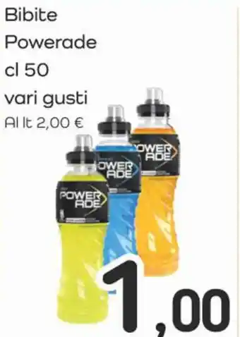 Famila Superstore Bibite Powerade cl 50 offerta