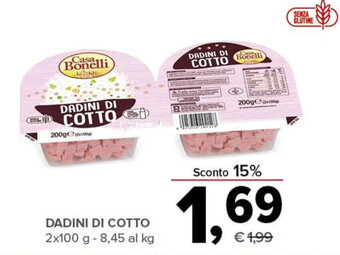 Todis DADINI DI COTTO 2x100 g offerta