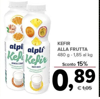 Todis KEFIR ALLA FRUTTA 480 g offerta