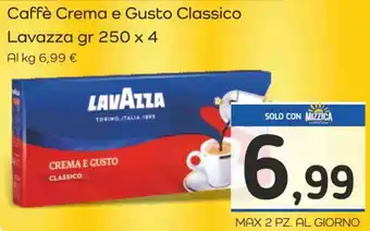 Famila Superstore Caffè Crema e Gusto Classico Lavazza gr 250 x 4 offerta