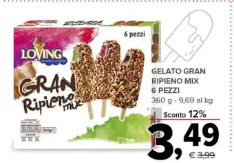 GELATO GRAN RIPIENO MIX 6 PEZZI 360 g