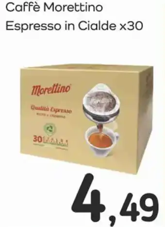 Famila Superstore Caffè Morettino Espresso in Cialde x30 offerta