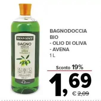 Todis BAGNODOCCIA BIO 1 l offerta