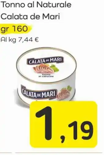 Famila Superstore Tonno al Naturale Calata de Mari gr 160 offerta