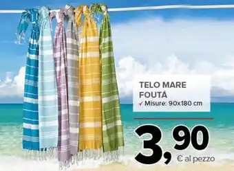 Todis TELO MARE FOUTÁ 90 x 180 cm offerta