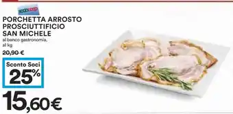Coop PORCHETTA ARROSTO PROSCIUTTIFICIO offerta