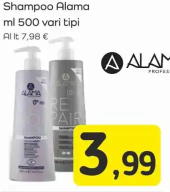 Shampoo Alama ml 500 vari tipi