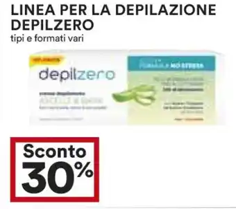 Coop LINEA PER LA DEPILAZIONE DEPILZERO offerta
