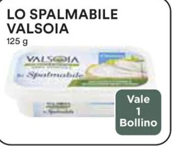 Coop LO SPALMABILE VALSOIA 125 g offerta